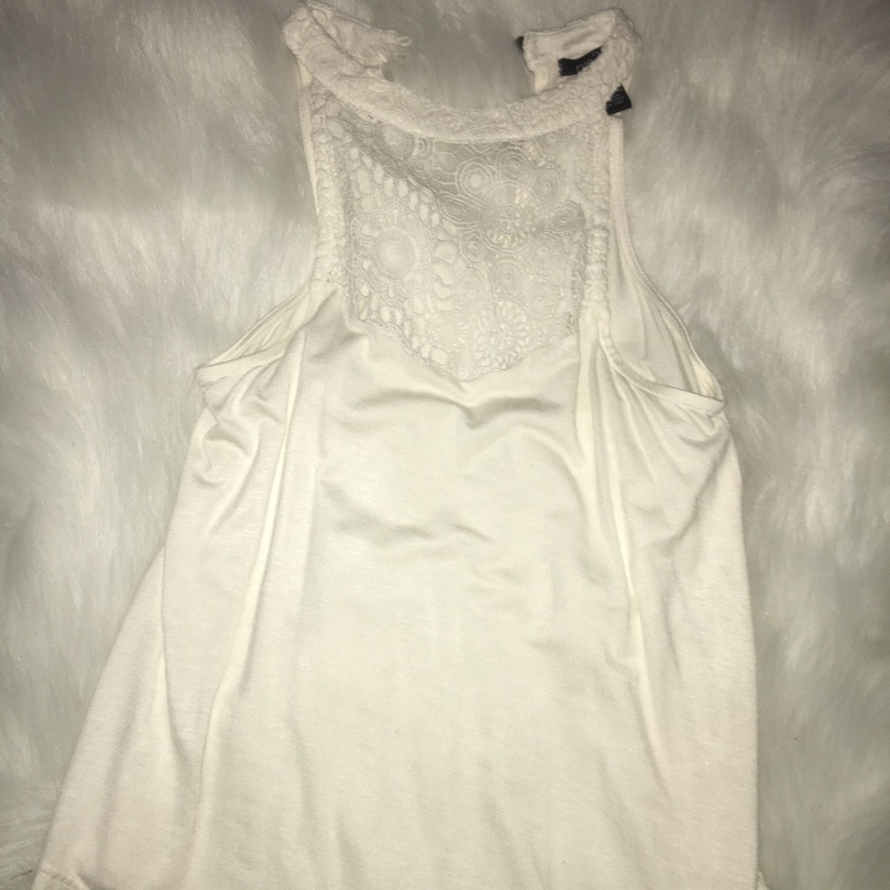 White tank top